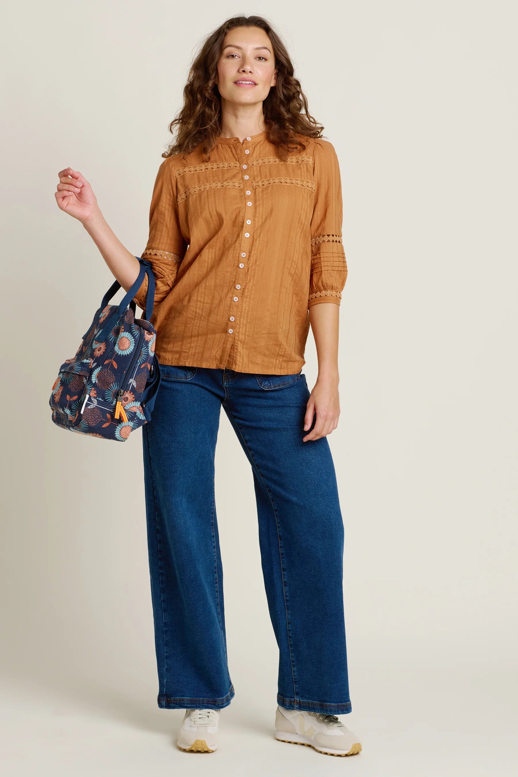 Brakeburn Yellow Chesil Blouse