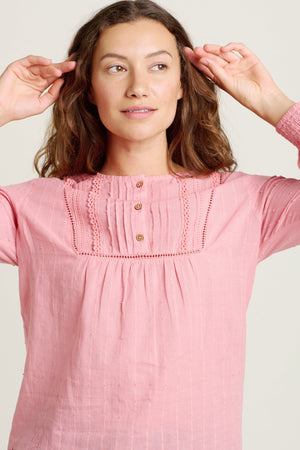 Brakeburn Pink Hive Blouse