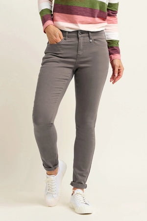 Brakeburn Khaki Skinny Stretch Trouser