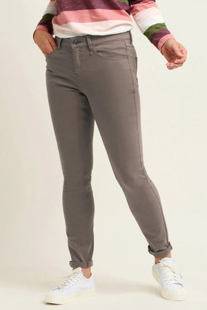 Brakeburn Khaki Skinny Stretch Trouser