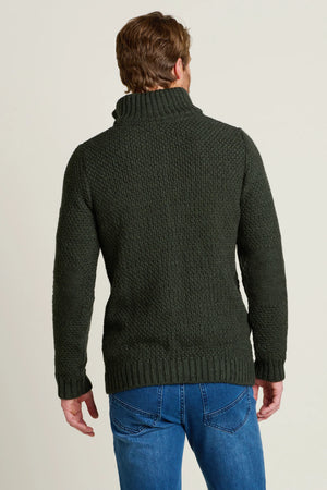 Brakeburn Green Quarter Zip Knit