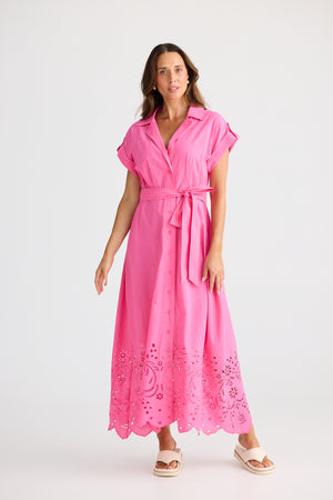 Brave + True Versailles Hot Pink Dress