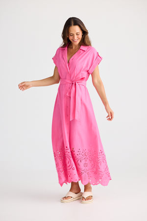 Brave + True Versailles Hot Pink Dress