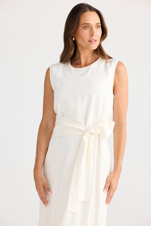 Brave + True Turning Point Off White Dress