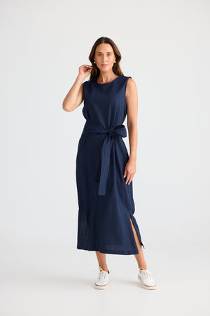 Brave + True Turning Point Navy Dress