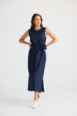Brave + True Turning Point Navy Dress