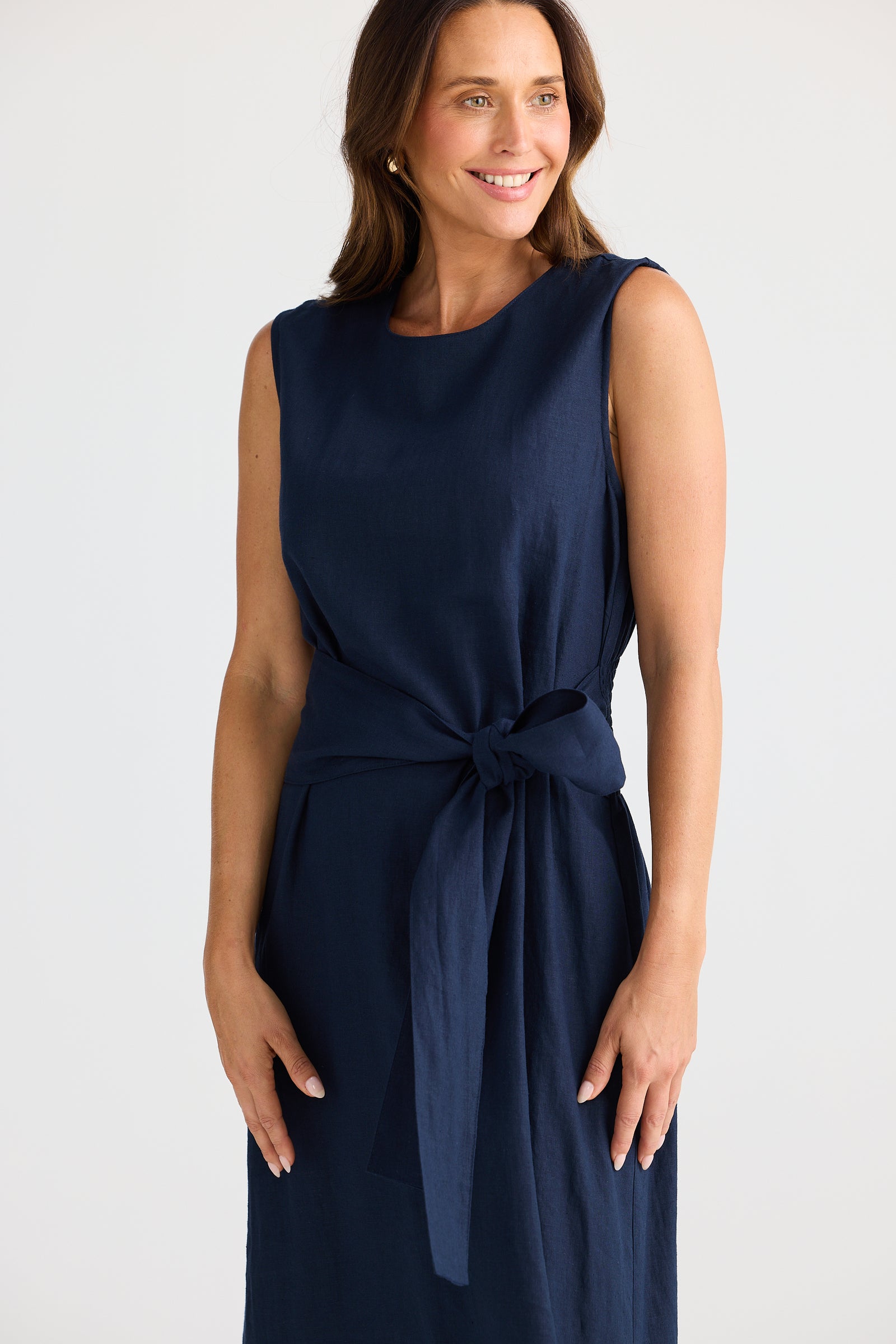 Brave + True Turning Point Navy Dress