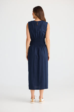 Brave + True Turning Point Navy Dress
