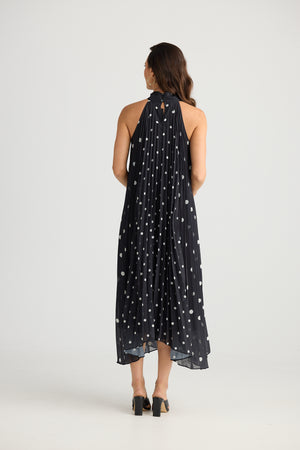 Brave + True Inca Black & White Spot Dress