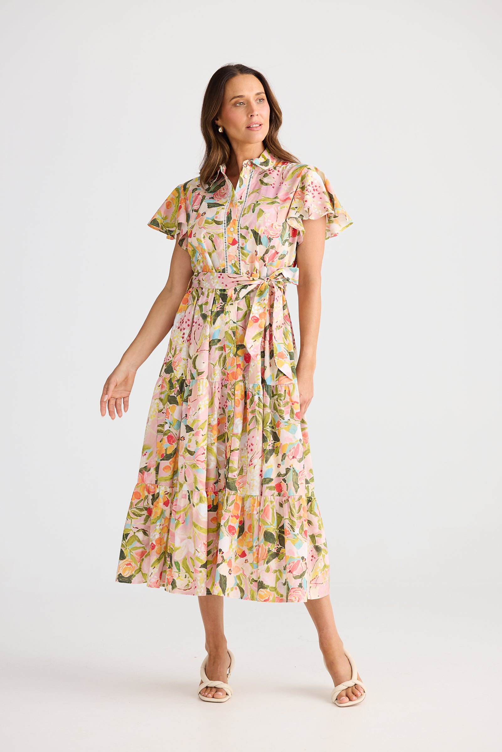 Brave + True Alice Zoe's Garden Short Sleeve Dress