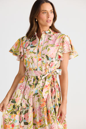 Brave + True Alice Zoe's Garden Short Sleeve Dress