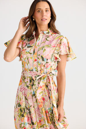Brave + True Alice Zoe's Garden Short Sleeve Dress