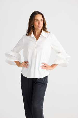 Brave + True Solana White Shirt