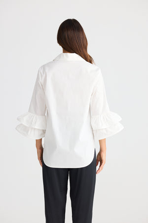 Brave + True Solana White Shirt