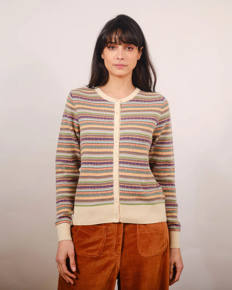 Pretty Vacant Orkney Fairisle Basic Cardigan