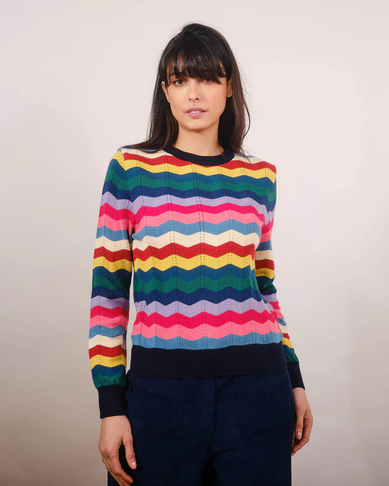 Pretty Vacant Rainbow Waves Basic Crew