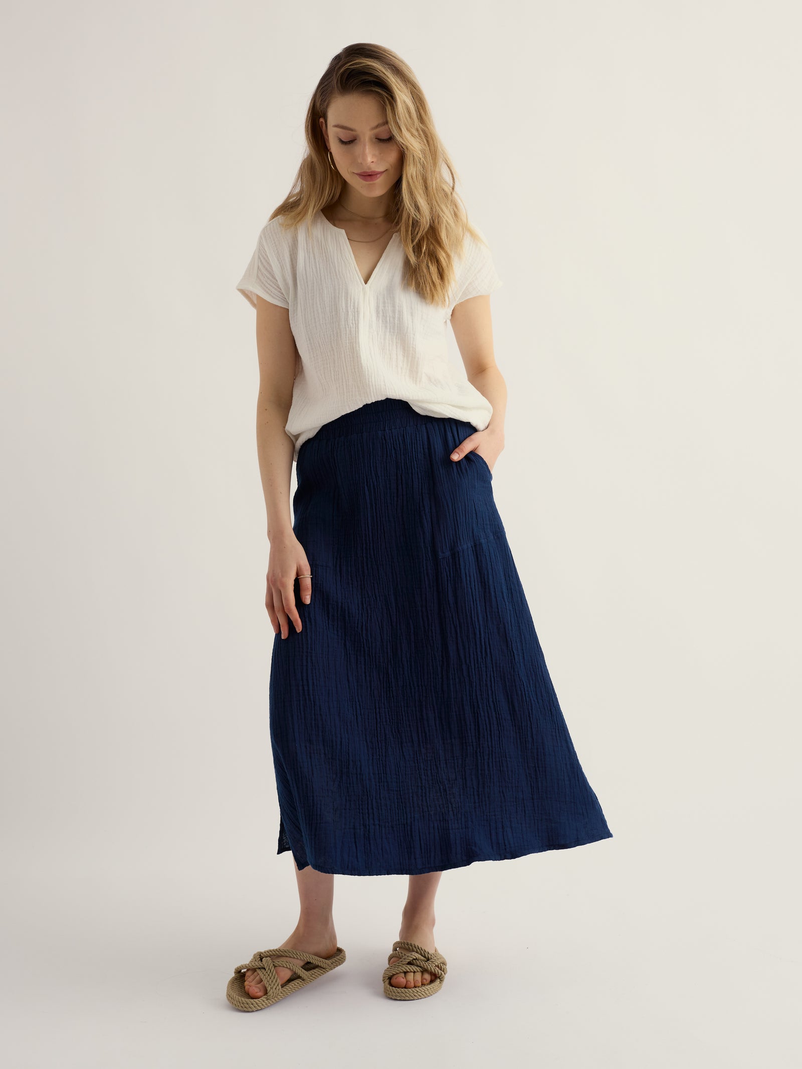 Seasalt Maritime Bee Orchid Skirt