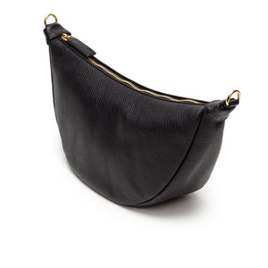 Elie Beamont Black Hobo Bag