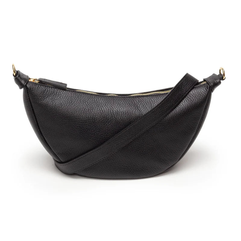 Elie Beamont Black Hobo Bag