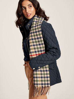 Joules Langtree Checked Scarf