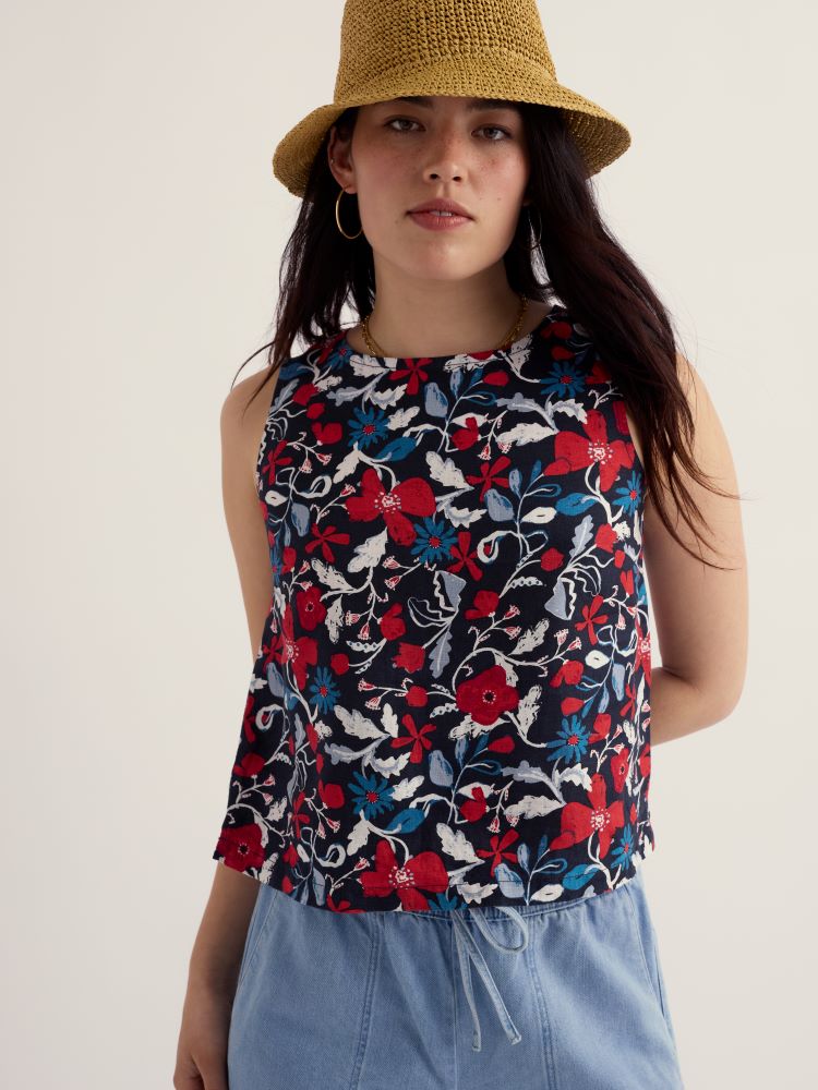 Seasalt Winding Meadow Maritime Colour Study Top