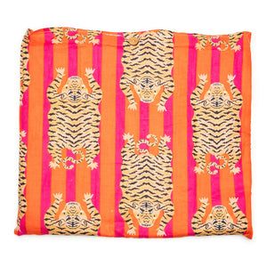 Elie Beaumont Serendipity Tibetan Tiger Cotton Tote