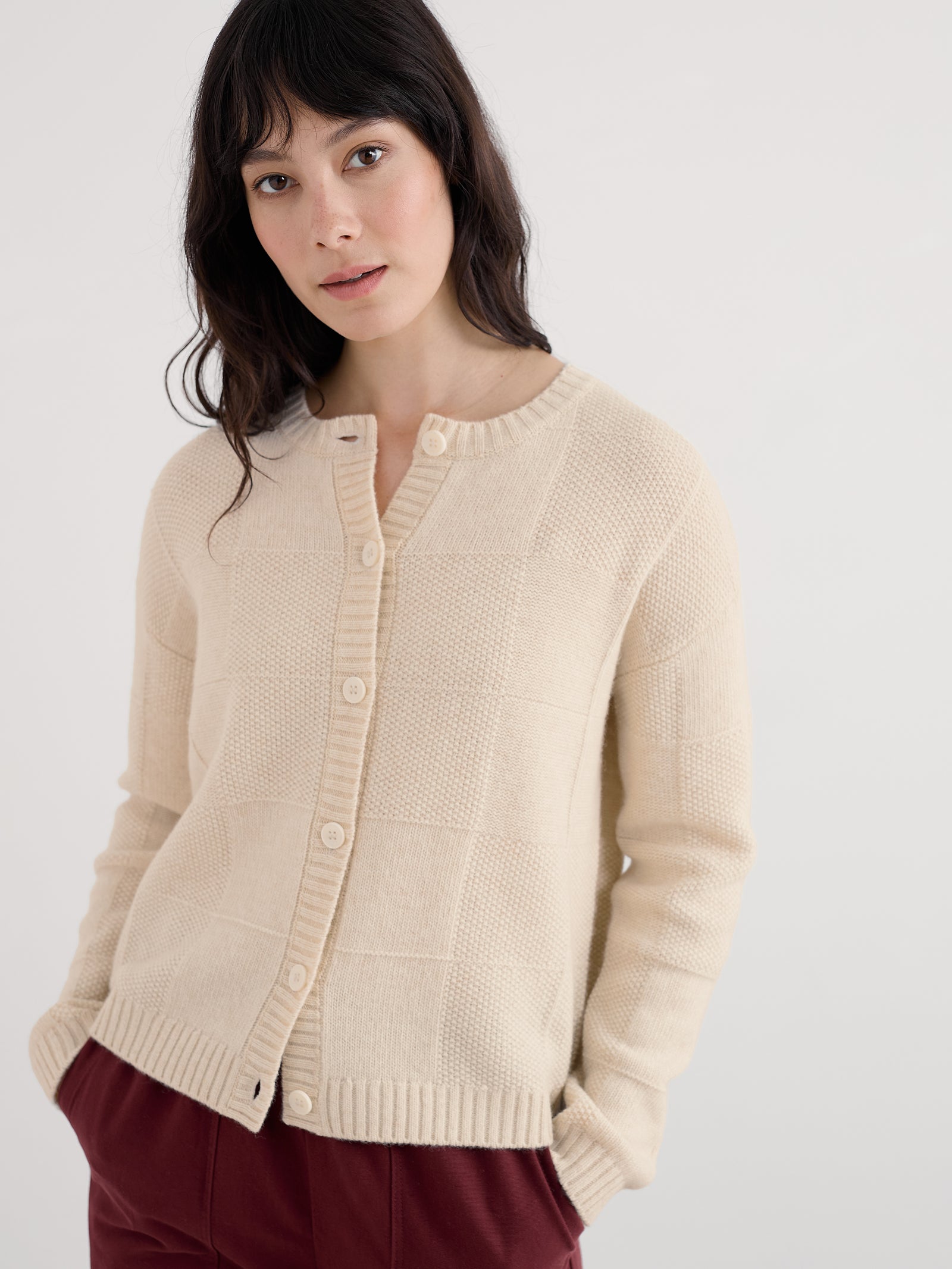 Seasalt Limestone Coweth Cardigan