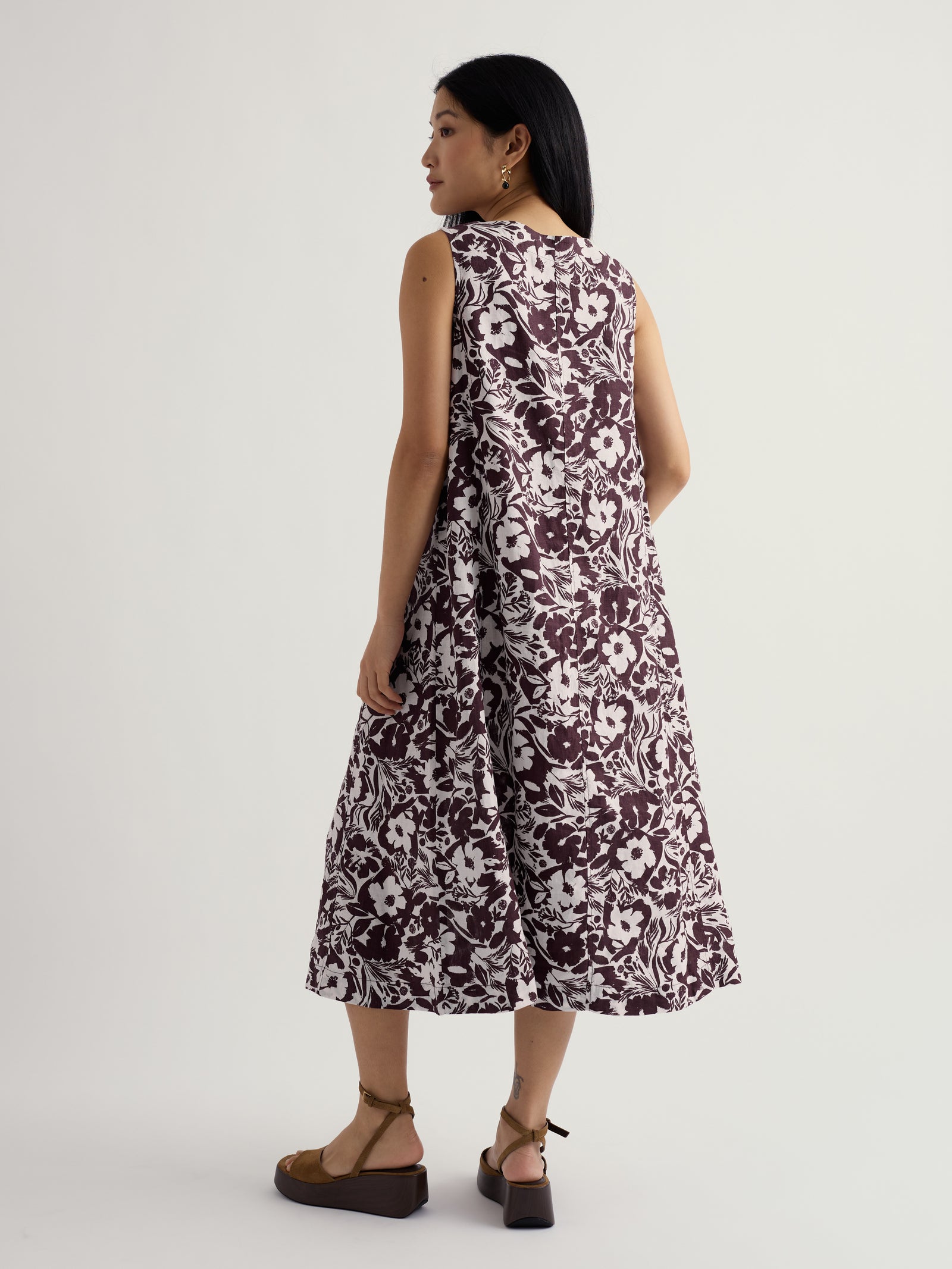 Seasalt Summer Shadows Cacao Cresting Waves Dress