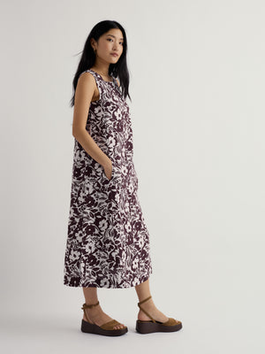 Seasalt Summer Shadows Cacao Cresting Waves Dress