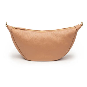 Elie Beamont Camel Hobo Bag
