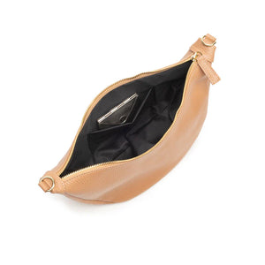 Elie Beamont Camel Hobo Bag