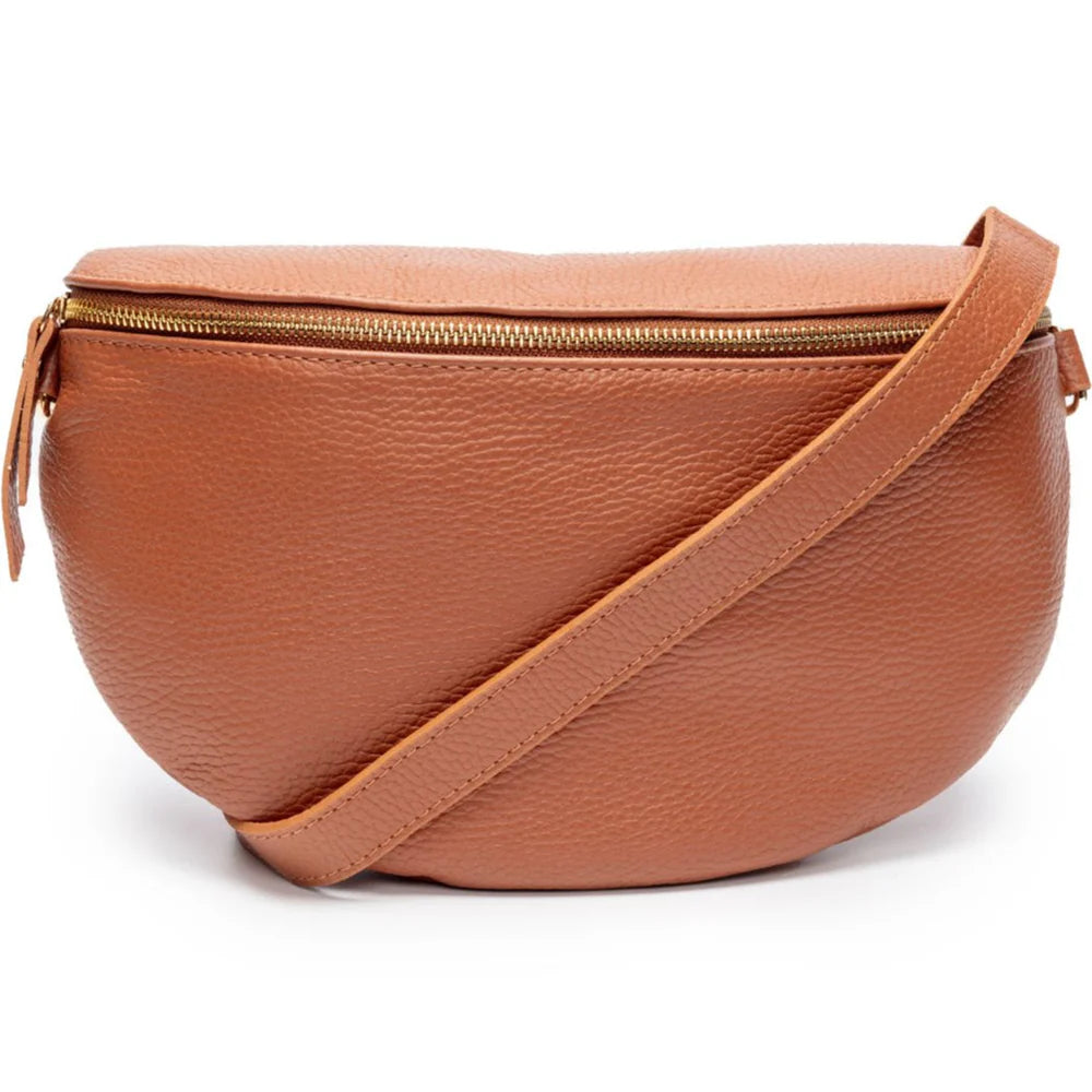 Elie Beaumont Large Tan Slingbag