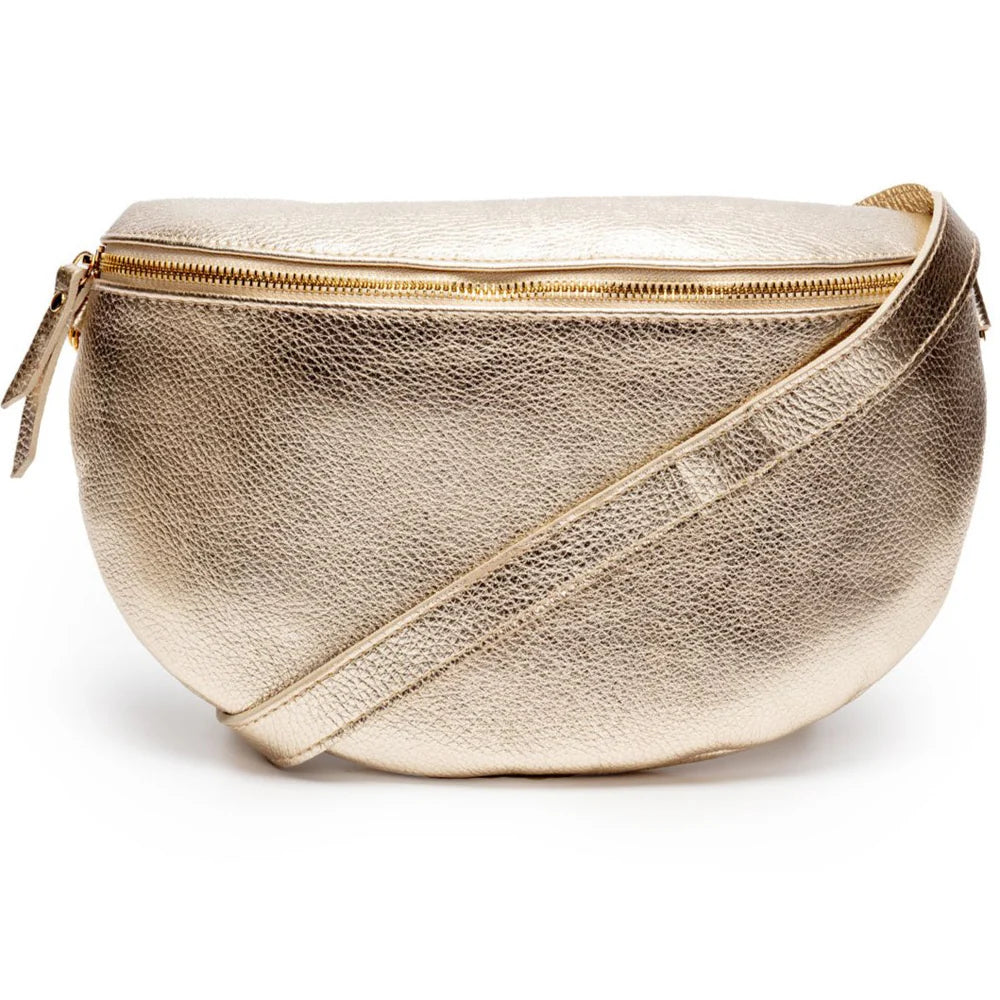 Elie Beaumont Gold Large Slingbag