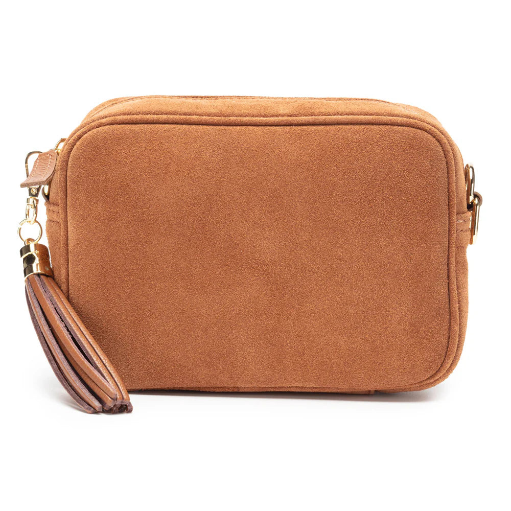 Elie Beaumont Crossbody Tan Brown Handbag