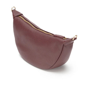 Elie Beamont Wine Hobo Bag