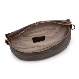 Elie Beaumont Chocolate Large Slingbag