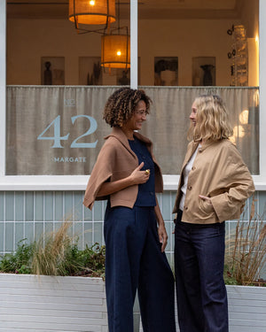 Chalk Dark Tan Vicki Jumper