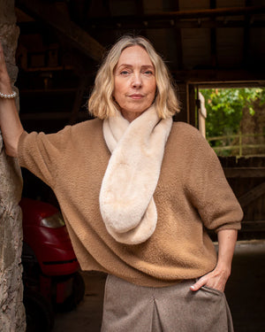 Chalk Mai Dark Tan Jumper