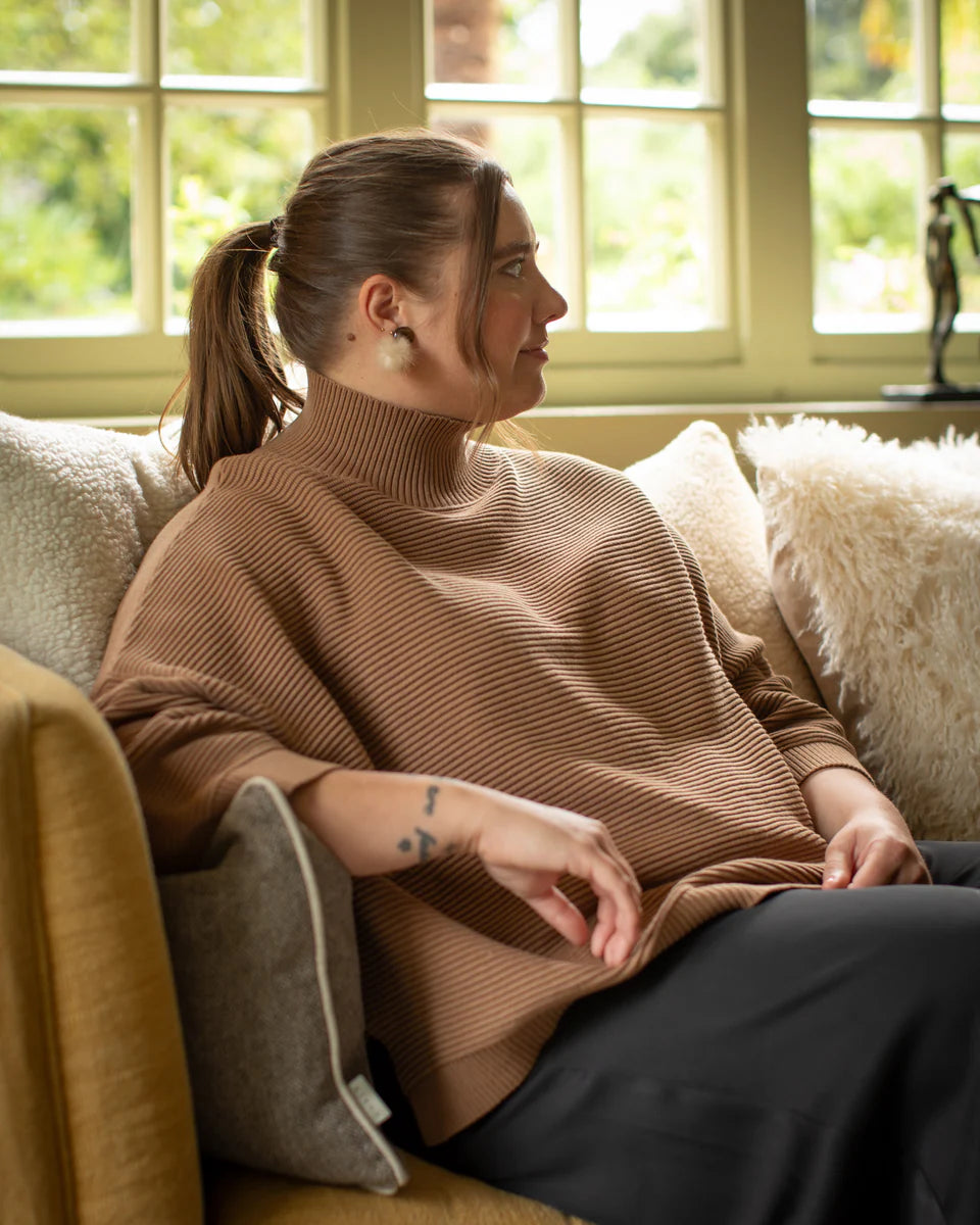 Chalk Dark Tan Vicki Jumper