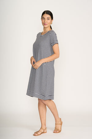 Foil Oh Frock Mini Stripe Dress