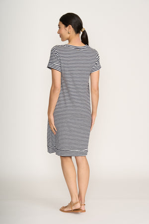 Foil Oh Frock Mini Stripe Dress