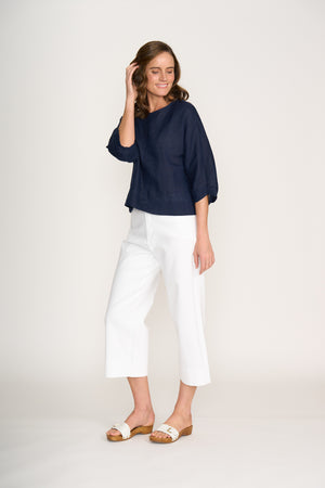 Foil Plot Twist Eclipse Top