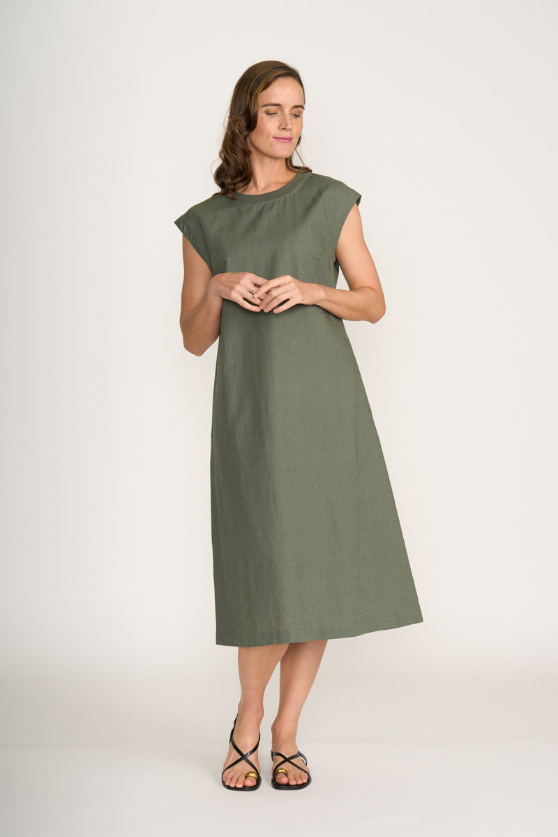 Foil Cut Of Your Rib Sage Dress