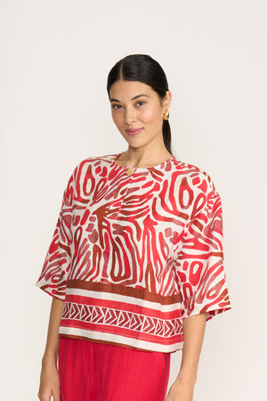 Foil Looking Sharp Prowl Top