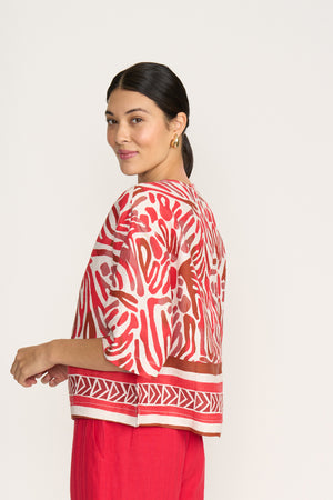 Foil Looking Sharp Prowl Top