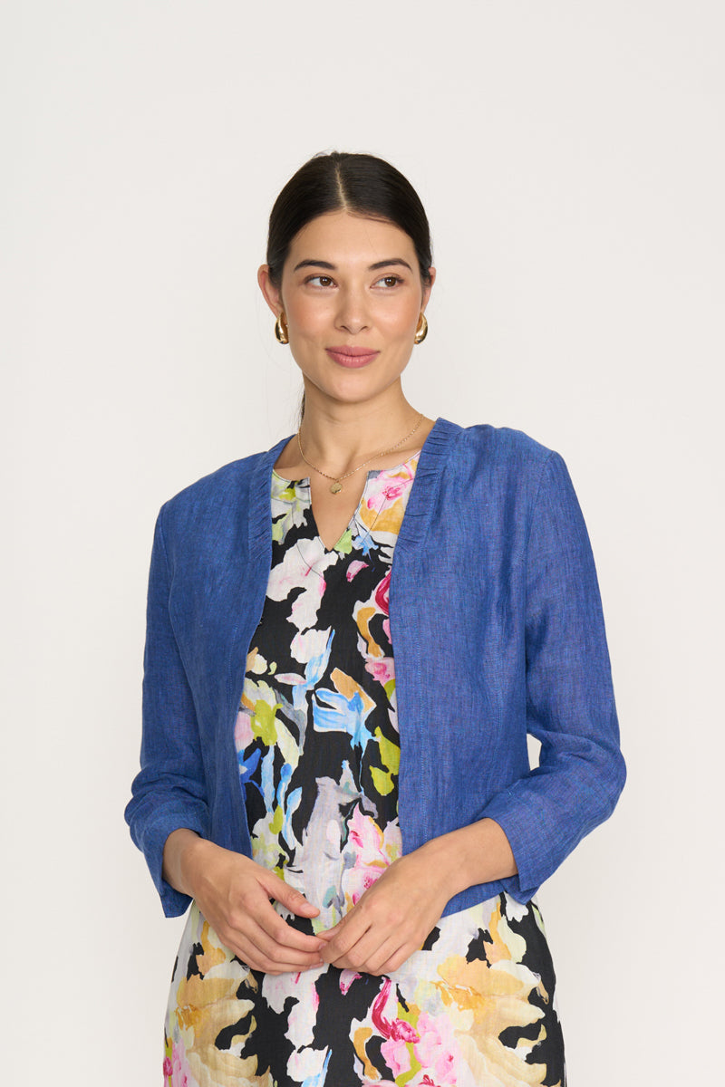 Foil Gather Together Capri Jacket