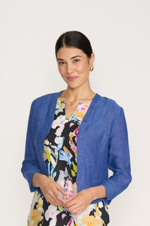 Foil Gather Together Capri Jacket