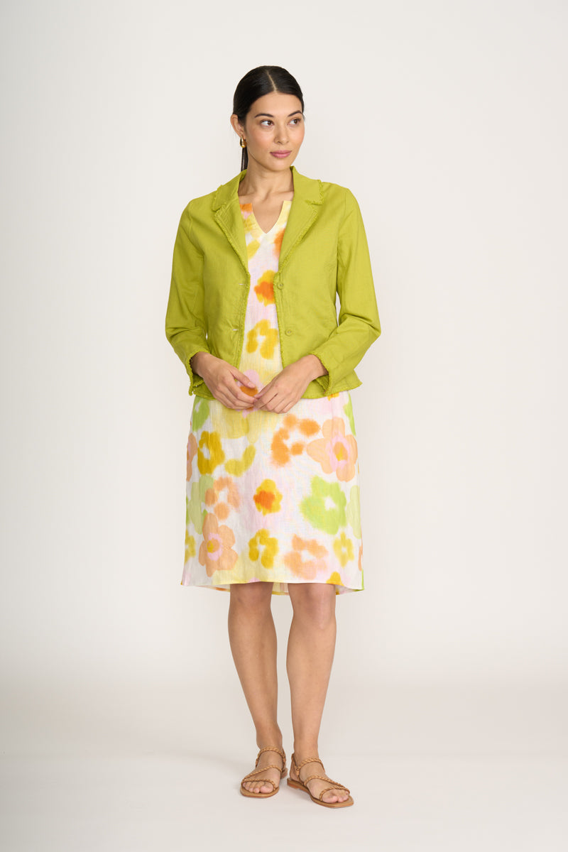 Foil Festival Chartreuse Jacket