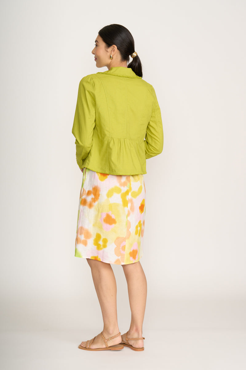 Foil Festival Chartreuse Jacket