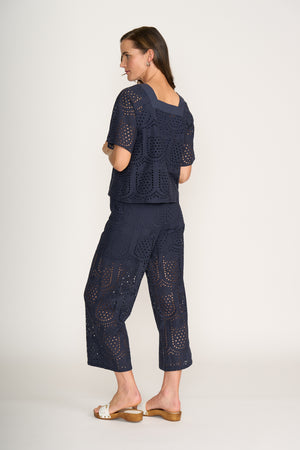 Foil Juicy Details Navy Pineapple Pant
